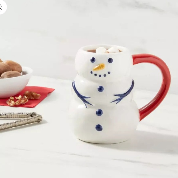 Wondershop 15 oz. Stoneware Snowman Mug - Picture 1 of 11